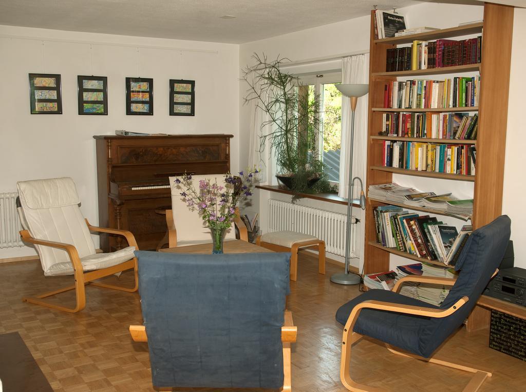 Pension Casa Selva Trin Bagian luar foto